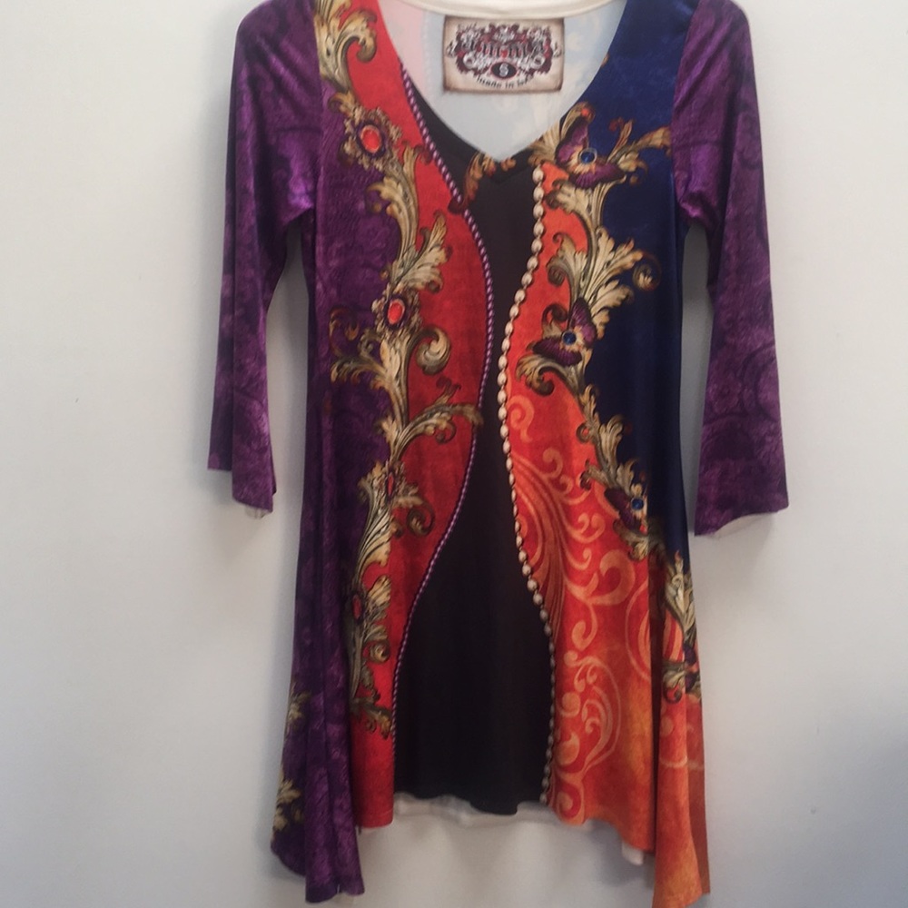 Amma Design V-Neck Soft Dress